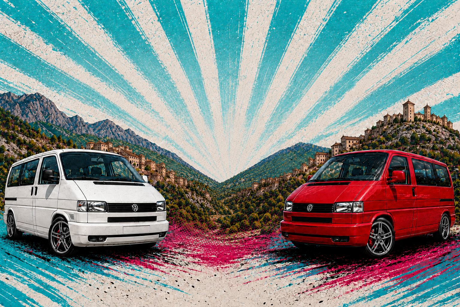 1ª Kdada VW T4Ever en Valdeltormo 2026
